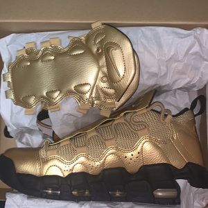 Nike Air More Money | US men size 8 | Color Metallic Gold